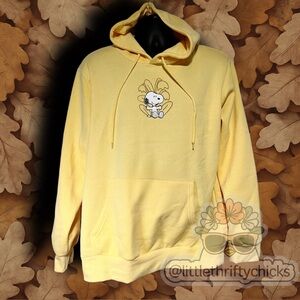 Peanuts Snoopy Fantastic Nature Yellow Hoodie XL
